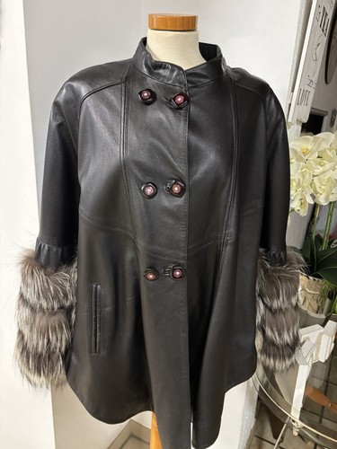 Exklusiv poncho jacke - exklusiv, ,echt