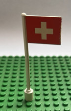 Lego Flagge Fahne mit Schweiz
