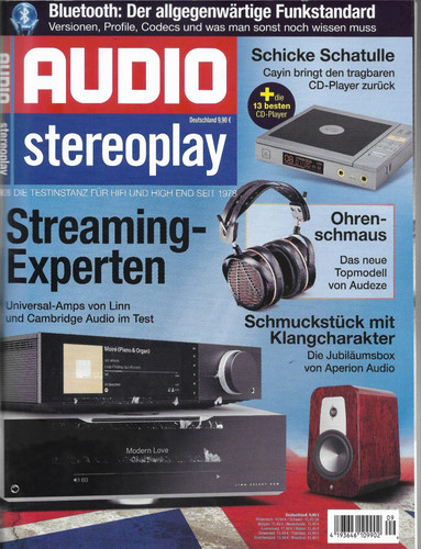 Audio stereoplay september - stereoplay,
