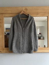 Strickjacke Alpaka Handgestrickt 38/40 Neu