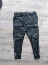 Baggy Jeans Stretch Kunstleder