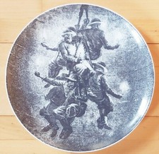 Wieliczka Traube 1867 Fürstenberg 1747 Porzellan Glückauf Bergbau Sammelteller