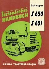 301434 Kettenschlepper Raupenschlepper Bedienung UTB Rumänien S-650 S-651