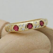 Ring Bandring ca. 0,12ct W-si