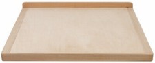 BACKBRETT Holz Teigbrett Nudelbrett Arbeitsplatte Schneidebrett EKO 56 x 51 cm
