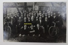 Antikes Foto Radlerclub Concordia Oberhaid Bamberg Fahrrad Oldtimer