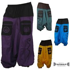 Aladinhose Pumphose Harem hose pantalon pants goa ethno hippie indien inde psy 