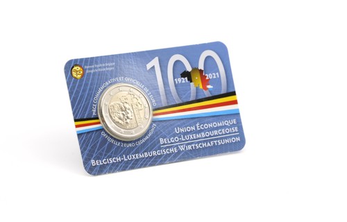 Belgien euro coincard 2021 - euro,