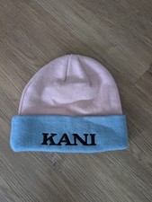 Karl Kani Strickmütze rosa/blau Neu ohne Etikett