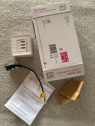 Dsl splitter für vdsl - splitter,