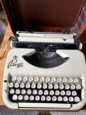 Princess 200 Kofferschreibmaschine, top Zustand, aus den 50. Jahren