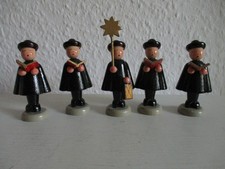 Sternsinger Kurrende alt 5tlg. rotes Gesangbuch  Erzgebirge 7,5 cm