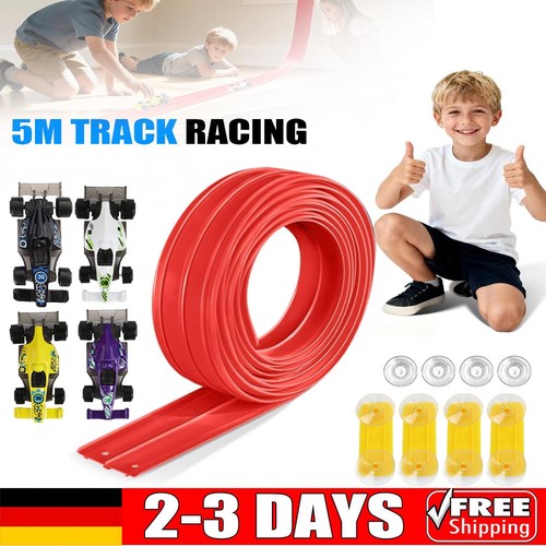 Kinder rennbahn flexible - 5m,