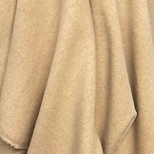 10 m BEIGE Wollmischung Kleiderstoff Anzug Mantel Jacke Blazer warm Parka Anzug 54"