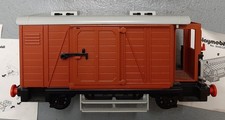 Playmobil 4111 Geschlossener Güterwagen Waggon Spur G LGB Eisenbahn Western