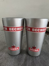 2 x Astra Glas "Ich Becher"