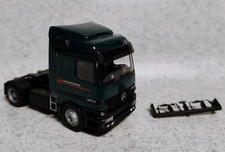 Herpa Actros Hungarocamion Dunkelgrün SEHR GUT 1/87 SZM MB 1853 + Zubehör SELTEN