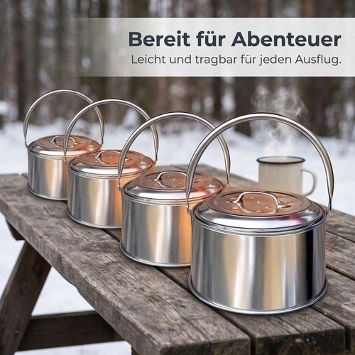 Tragbarer kohleofen - tragbarer, &