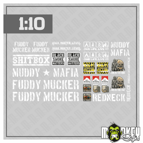 Tlg aufkleber set 1 - 26,