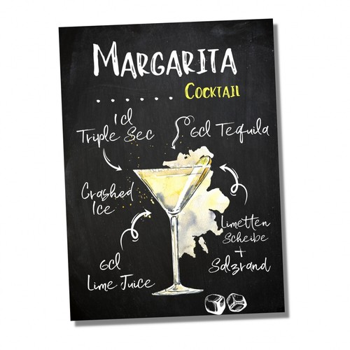 Schild margarita cocktail - schild,