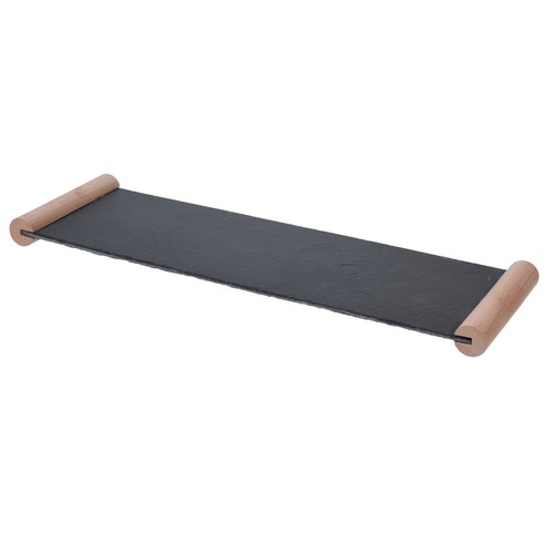 Servierplatte schiefer 50x15cm - servierplatte,