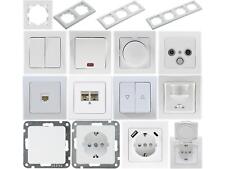 DELPHI weiß Steckdosen Serie