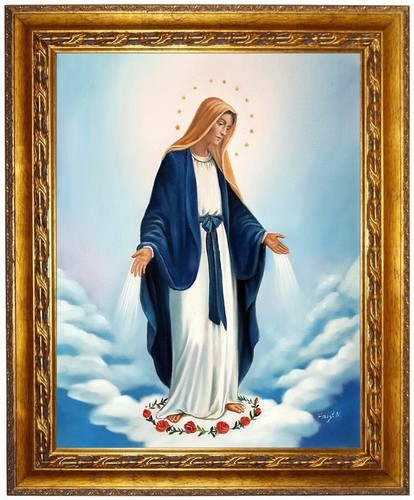 ölbild immaculata madonna - Ölbild,