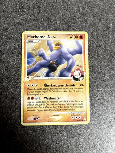 Pokémon karte machomei 111 - pokémon,