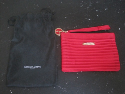 Giorgio armani beauty pouch - giorgio,