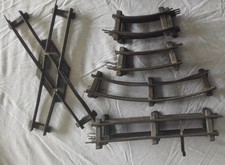 Karl Bub Blecheisenbahn Spur 0 Konvolut Schienen Bastelware