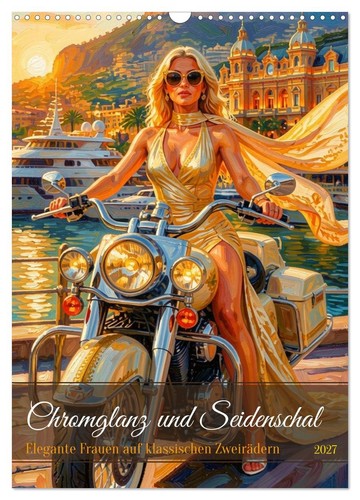 Chromglanz und seidenschal - chromglanz,