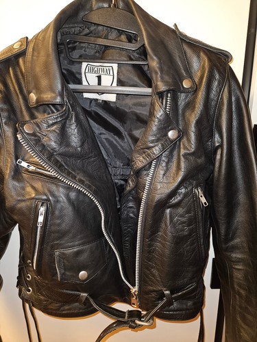 Damen lederjacke highway - lederjacke, 1