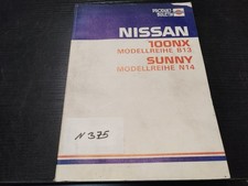 N375 Nissan Werkstatthandbuch Produkt Bulletin 100 NX B13 u Sunny N14