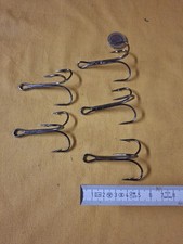 Drillinge VMC 5 Stück Gr. 4/0  Stinger Angstdrilling Ungefischt o. Ovp 