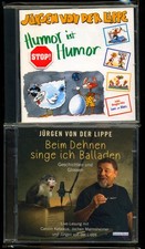 2 Hörbücher★Jürgen von der LIPPE★HUMOR IST HUMOR + DEHNEN/BALLADEN★3-CD★NEUWTG.★