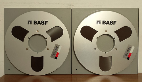 Zwei basf aluspulen 26 - , 26,5
