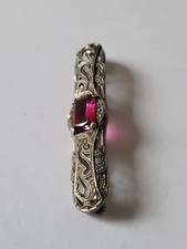 Jugendstil   Silber  Brosche