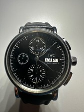 IWC Portofino Chronograph Edelstahl Automatik Herrenuhr Ref. IW378303
