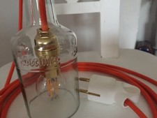 Upcycling Deckenleuchte Trink