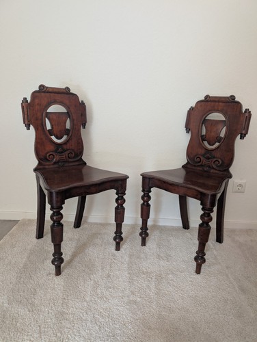 Mid victorian hall - mid, chairs