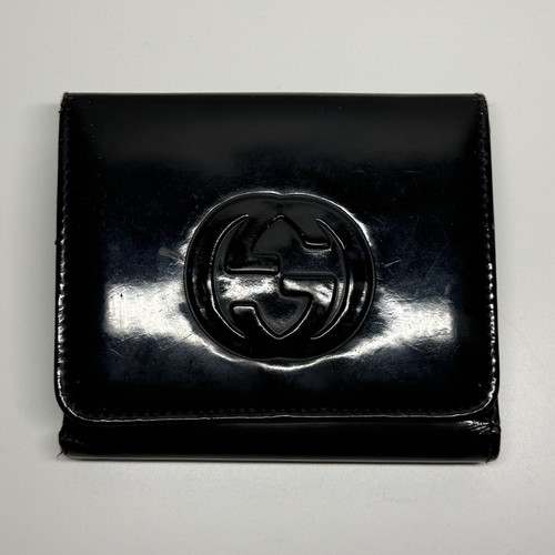 Gucci geldbörse schwarz leder - schwarz,