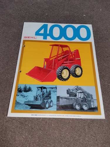 Prospekt datenblatt gehl 4000 - prospekt,