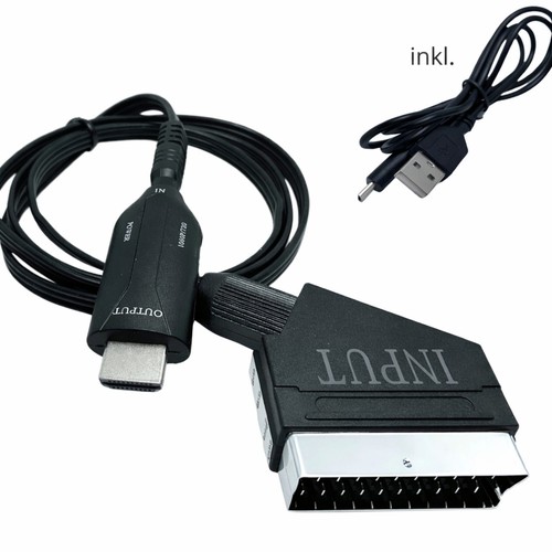 Scart hdmi adapter kabel - kabel, 1m