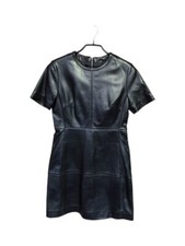 JOOP! Lederkleid in Schwarz