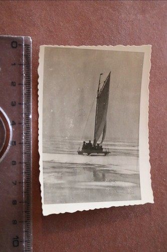 Tolles altes foto eissegler - tolles,
