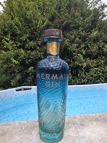 Mermaid gin flasche leer - flasche,,
