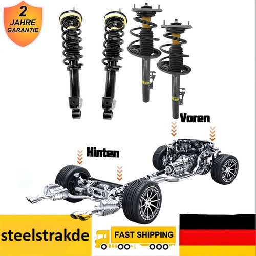 Komplett vorne hinten - 4x,