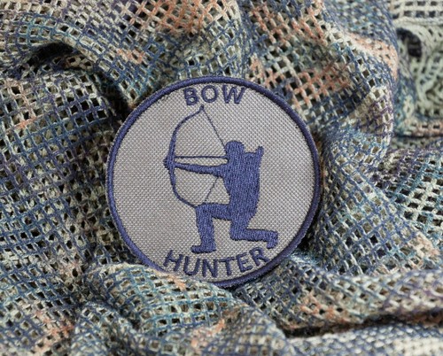 Patch bow hunter jagd - patch:, hunter",