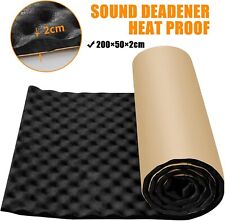 2m Dämmmatte Schallschutzmatte Auto Raum Akustikschaumstoff Isolierung Matte 2CM