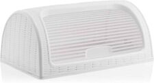 MICHELINO Brotkasten Rollbrotkasten Brotkiste Brotbehälter Brotbox Brot-Box weiß